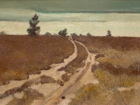 101 Sommerheide, 1925, 27 x 49 cm