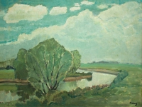 121 Lippbogen, 1970, 67 x 89 cm